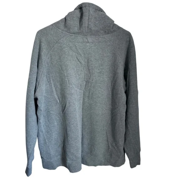 Ariat Gray Hoodie with Multicolor Logo - Picture 3 of 4